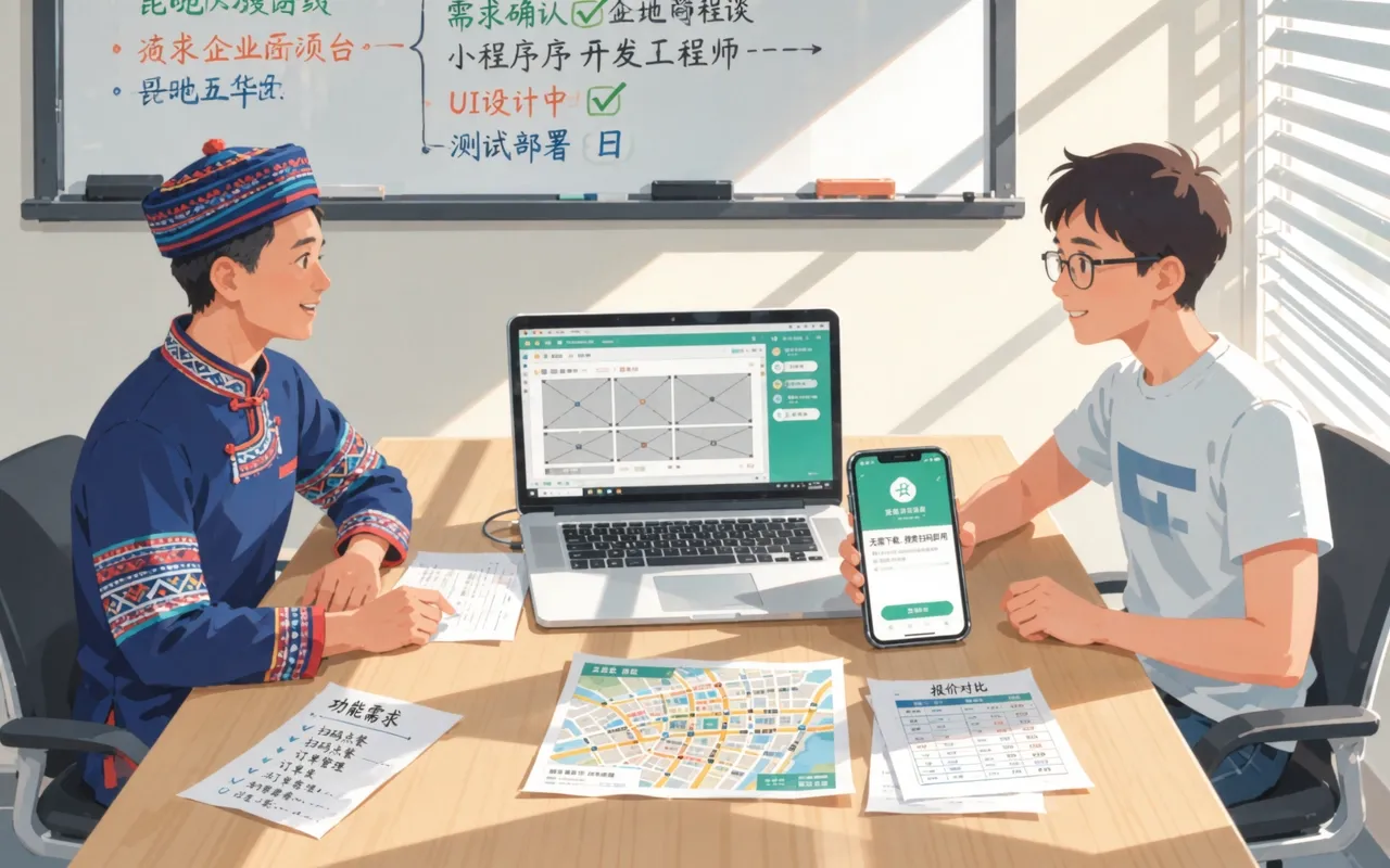 五华区小程序开发找哪家？昆明本地服务盘点 - 内配图