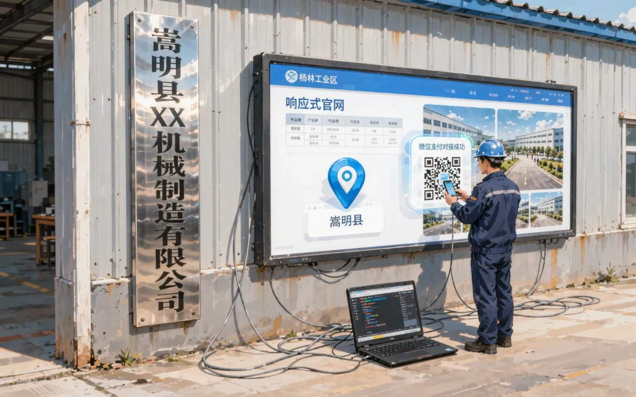 嵩明网站建设公司推荐，杨林工业园区企业建站指南 - 内配图