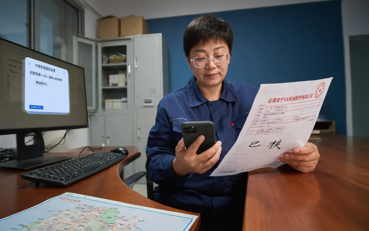 云南AI文档管理落地实录：安宁中小企业3个月降本25%案例 - 内配图