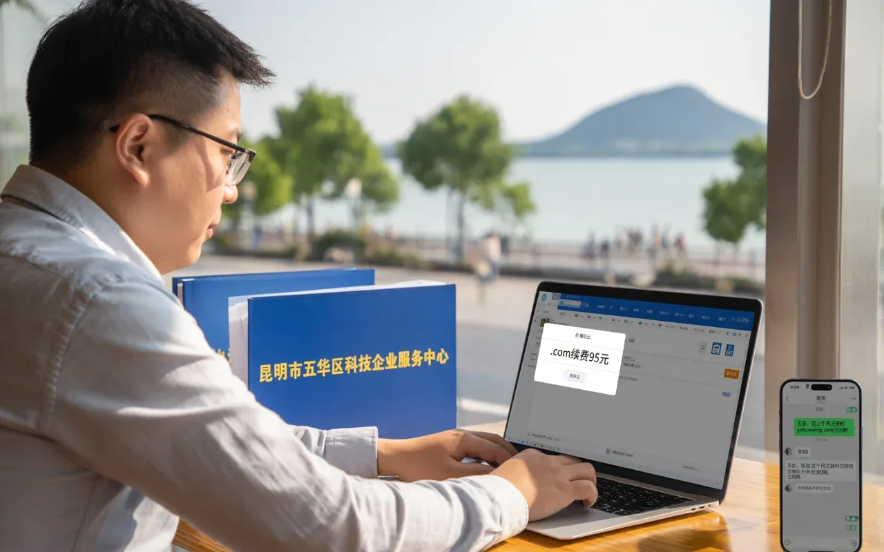 昆明域名注册多少钱？2026 年真实价格揭秘，这 5 个坑别踩 - 内配图
