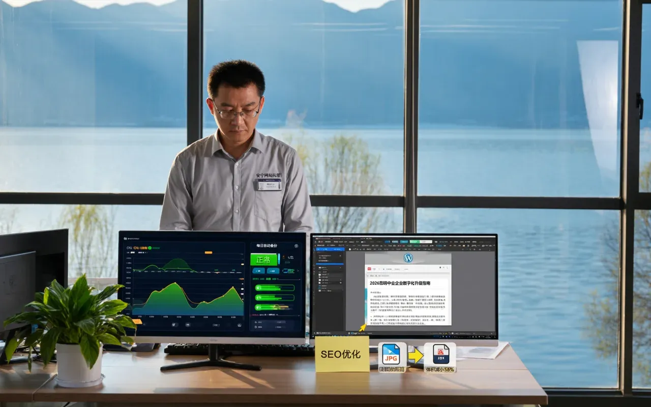 昆明网站维护服务多少钱一年？2026 企业网站托管全攻略 - 内配图
