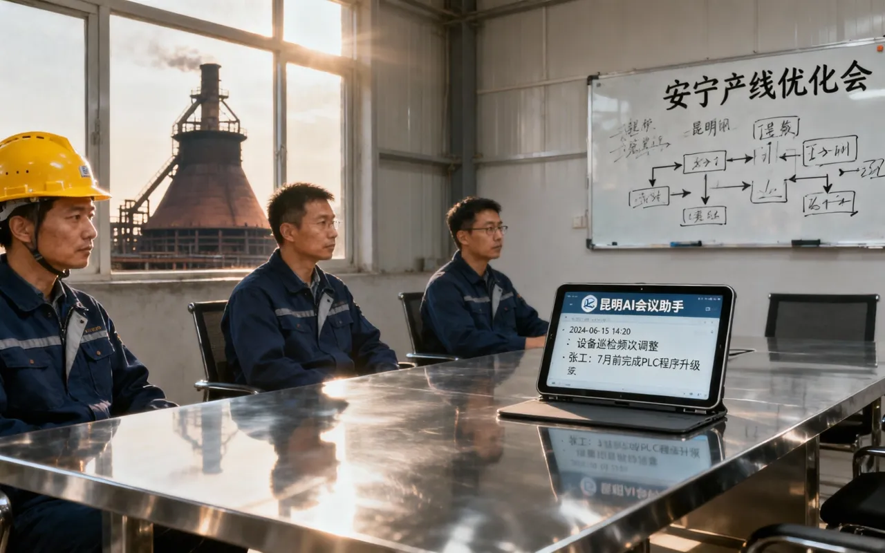 昆明 AI 会议助手效果如何？100 家企业实测 - 内配图