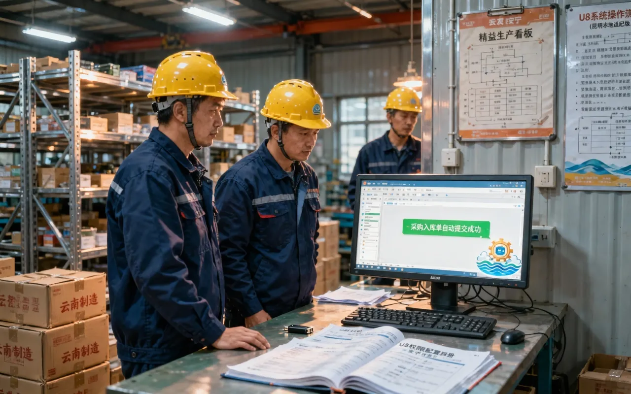 昆明企业落地AI RPA自动化：3个云南本地制造业真实应用案例 - 内配图
