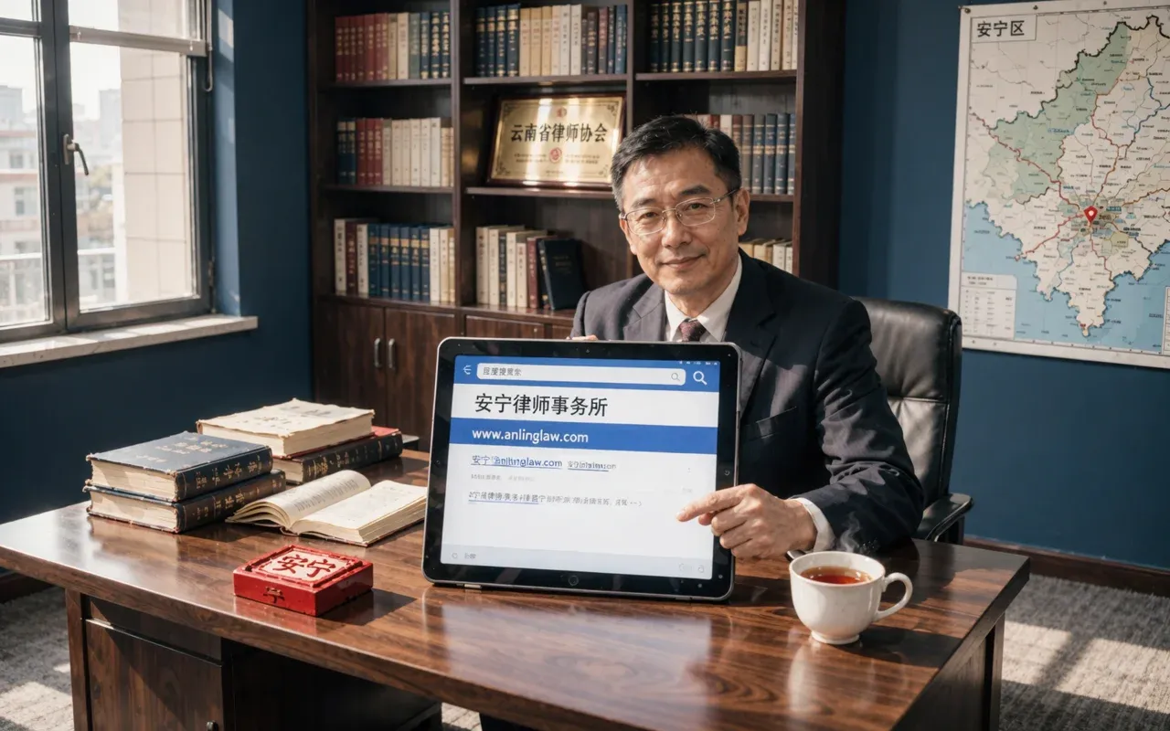 昆明网站建设成功案例：安宁某律所官网改版，3 个月流量增长 380% - 内配图