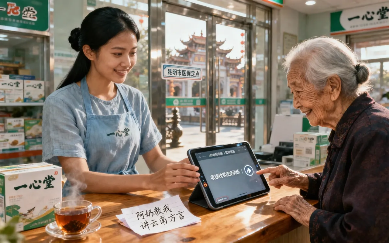 云南本地化AI培训系统落地昆明：3类行业如何用AI提效降本 - 内配图