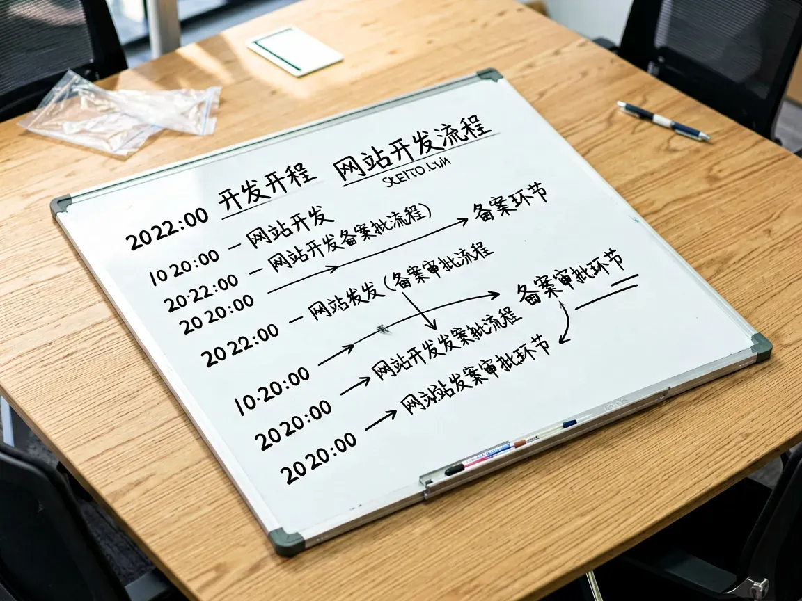 网站开发与备案流程时间表