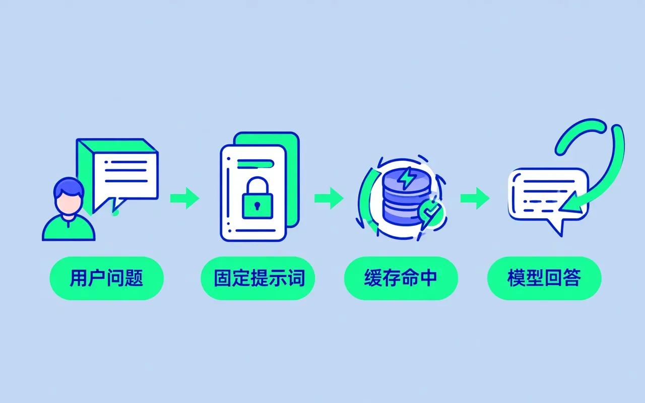 大模型缓存命中率是什么？用人话讲清 Prompt Cache、KV Cache 和语义缓存