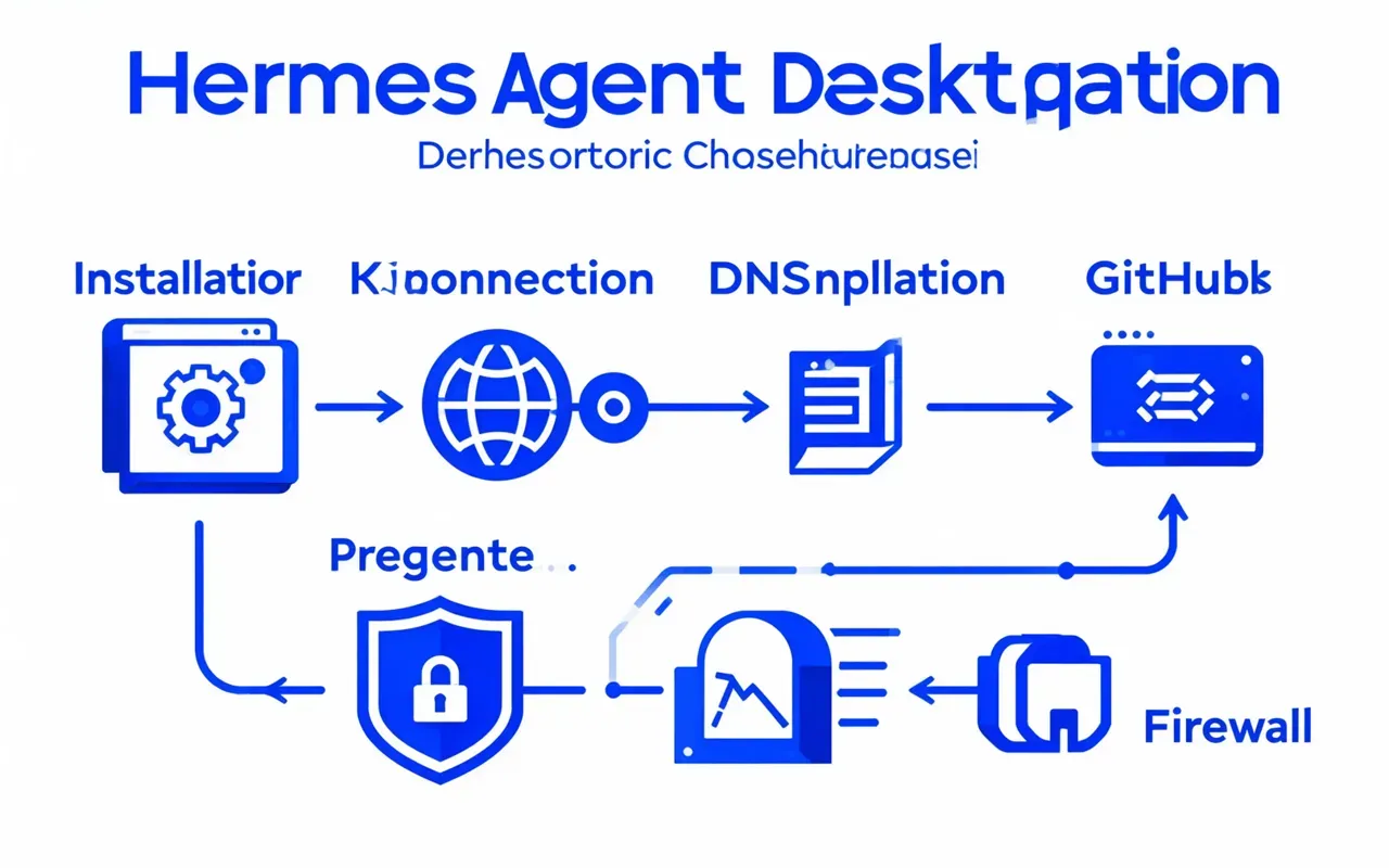 Hermes Agent 桌面端安装报错？先检查网络和 DNS