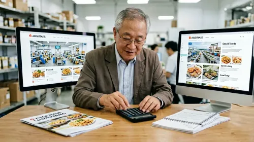 富民老板算账,网站一年费用不够展会半天摊位