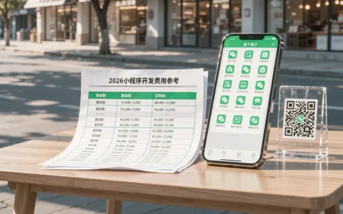 晋宁做小程序一般多少钱？2026年微信小程序费用参考