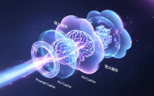 大模型缓存命中率是什么?用人话讲清 Prompt Cache、KV Cache 和语义缓存