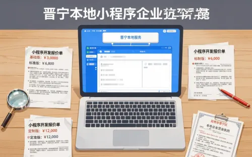 晋宁小程序开发公司怎么选？本地做微信小程序避坑要点